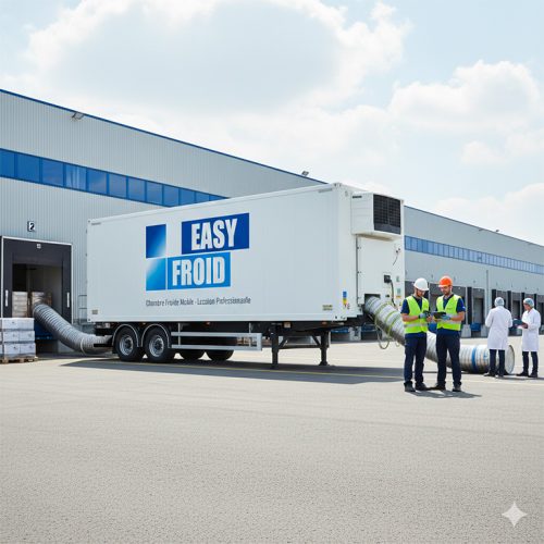 Easy Froid, l'un des meilleurs loueurs de chambre froide mobile