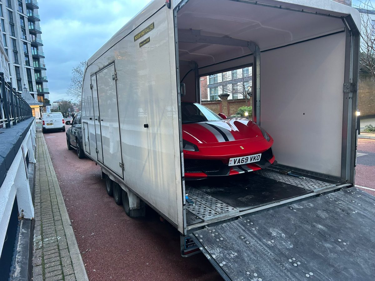 Luxury car transport