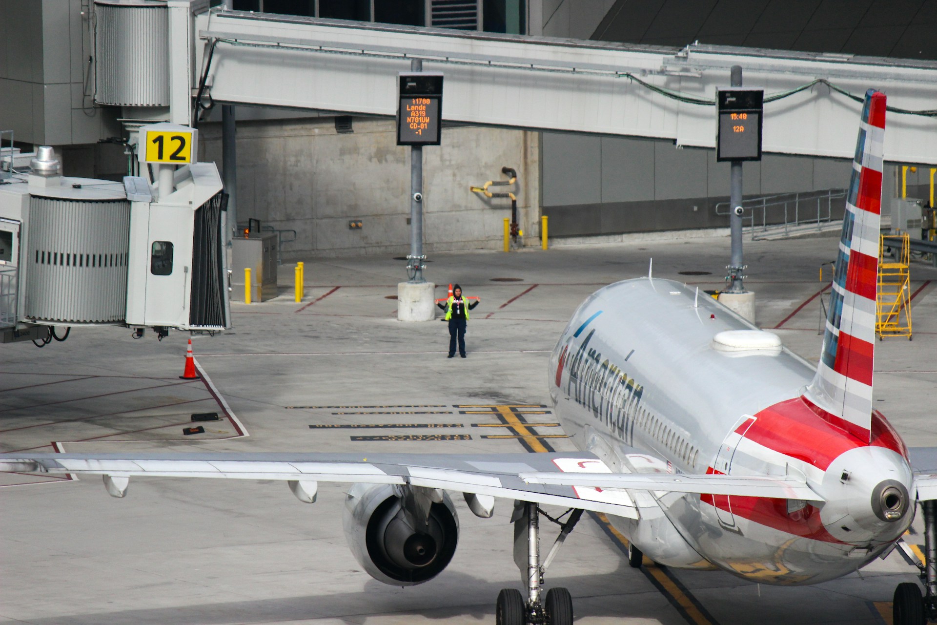 casque de communication sans fil ground handling sur le tarmac